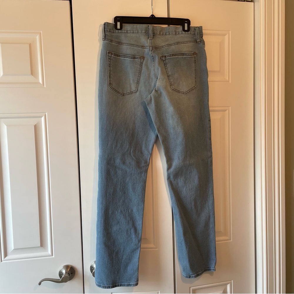 Old Navy Men’s Jeans Straight Leg Flex Fit Light Denim 31 x 32